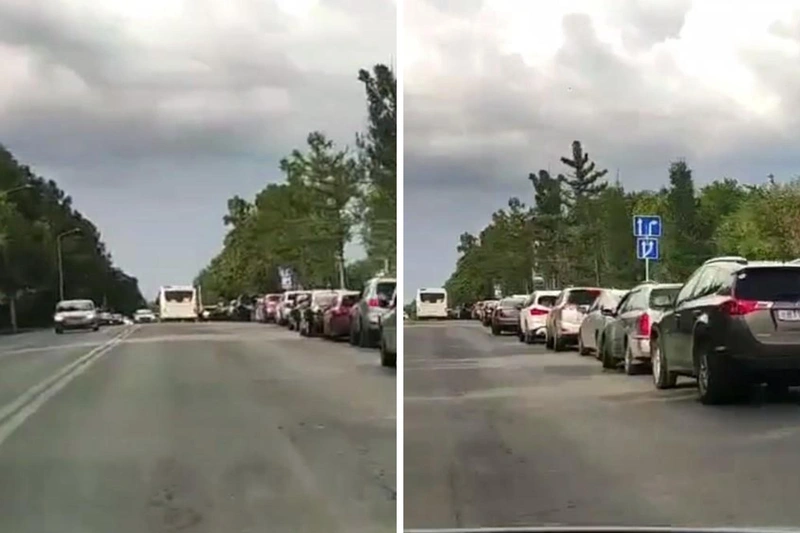 В Омске возник ажиотаж на АЗС из-за страха дефицита