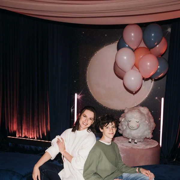 Лянка Грыу с сыном | Источник: пресс-служба