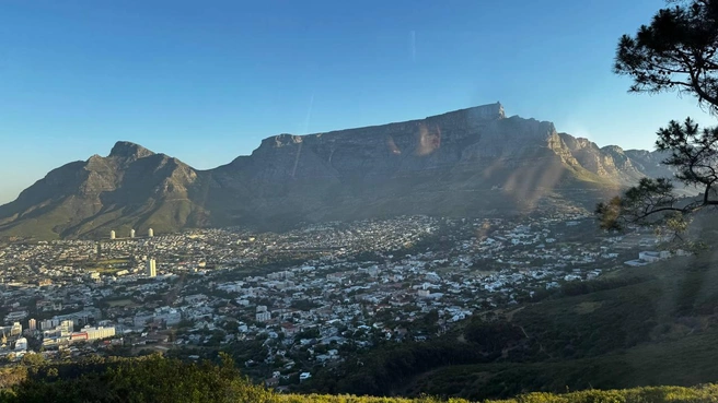 Кейптаун, говорит Евгения, очень похож на город Европы | Источник: Евгения Дегтянникова