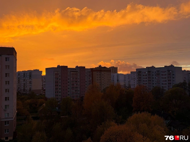 Закаты не хуже летних! | Источник: читательница 76.RU Анастасия