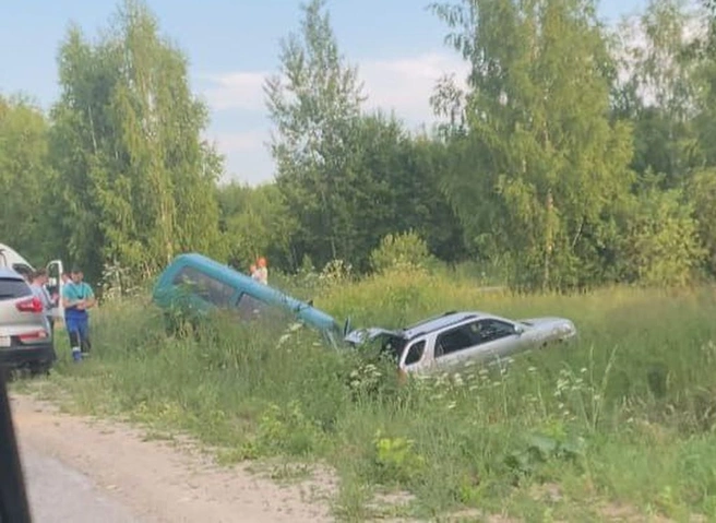 В Касимовском районе две машины улетели в кювет | ya62.ru
