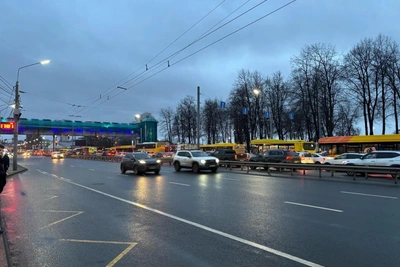 В Ярославле открыли Московский проспект после утренних ограничений