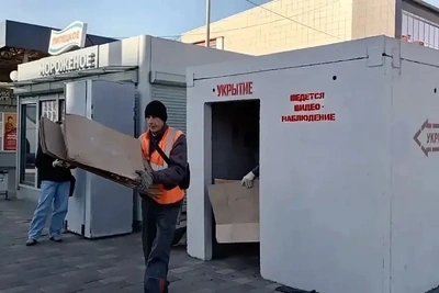 Щербаков проверил блочно-модульные укрытия в Липецке