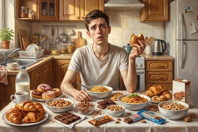 Extremely Thin Novosibirsk Residents on Gaining Weight