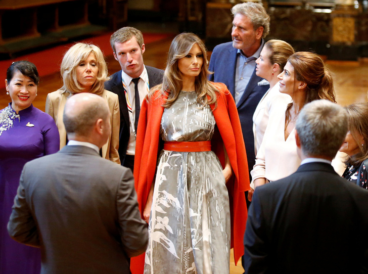 Фото №37 - Первые модницы G20: стиль Первых леди мировых держав на саммите в Гамбурге