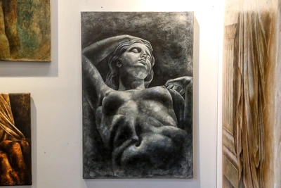Naked Beauty: Alluring Female Bodies at Nizhny's Art Mir Exhibition