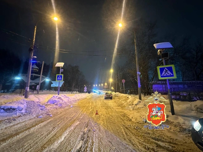 5-летняя девочка пострадала в ДТП в Балашихе | Источник: Подмосковная полиция / T.me