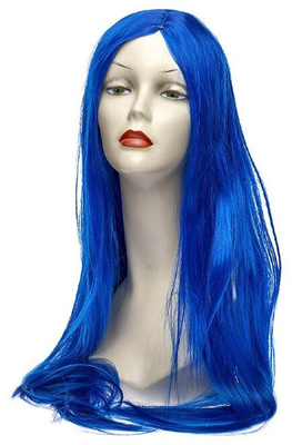 Синий парик 