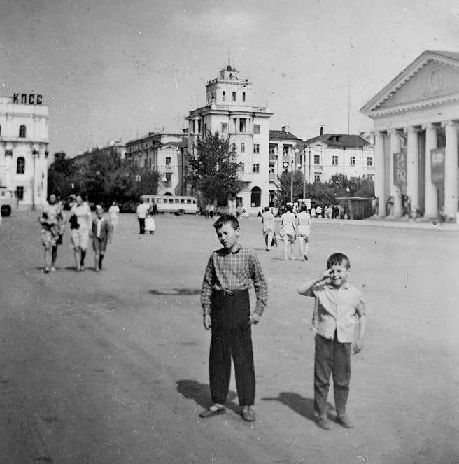 Николай со своим старшим братом, 1968 год  | Источник: Предоставлено Николаем Пушилиным