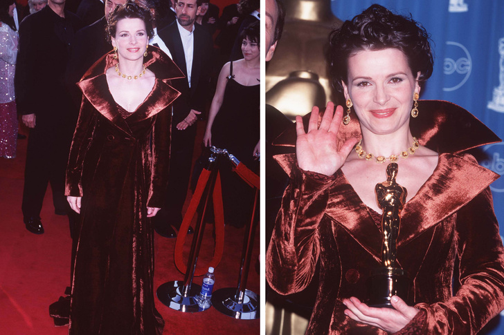 Жульет Бинош, 1997 оскар худшее платье