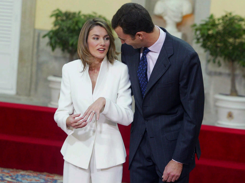 Принц Филипп и Летиция Ортис объявляют о своей помолвке, 6 ноября 2003 | marieclaire.ru