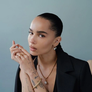 Променяла Tiffany&Co? Зои Кравиц стала лицом молодого ювелирного бренда