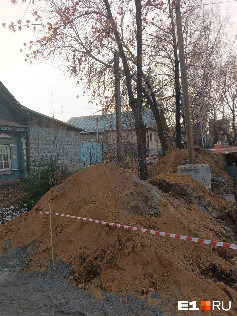 Частные дома в квартале пойдут под снос | Источник: читательница E1.RU