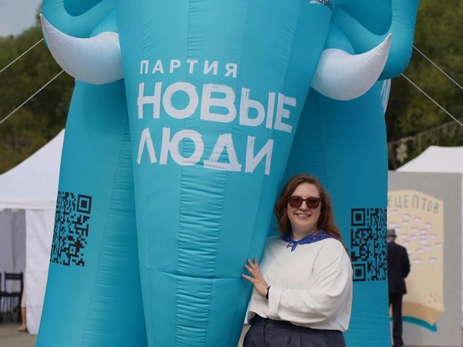 Елизавета на городском фестивале | Источник: страница Елизаветы Вареник во «Вконтакте»