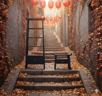 Мебель повторяет силуэт пагоды | Источник: Divan.ru