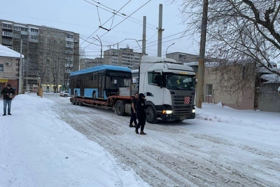 New Trolleybuses Delivered to Yekaterinburg from Ufa
