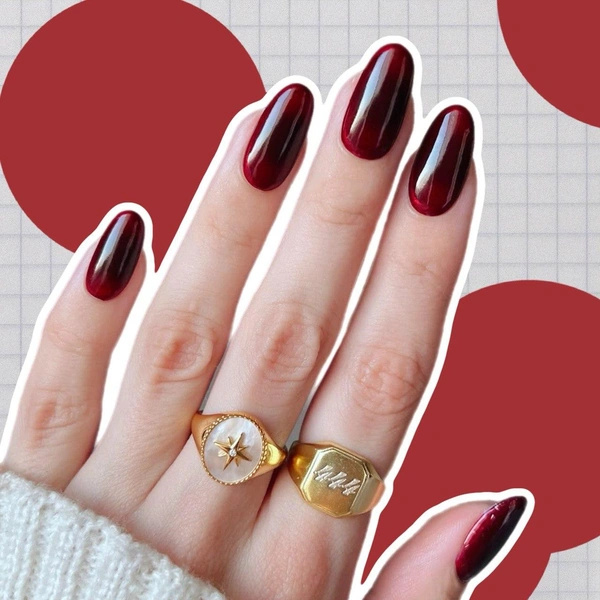 11 самых модных бордовых маникюров на осень 2025 | thegirl.ru