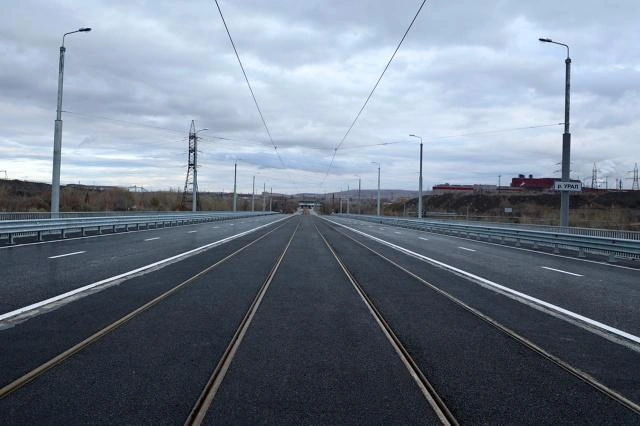 Движение по мосту официально открыто | Источник: пресс-служба администрации Магнитогорска