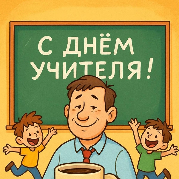 Открытка ко Дню учителя, поздравление ко дню учителя, поздравление ко дню учителя от класса, красивое поздравление ко дню учителя, оригинальное поздравление ко дню учителя, Какого числа День учителя, открытки ко дню учителя, поздравление с днем учителя | Источник: chatGPT