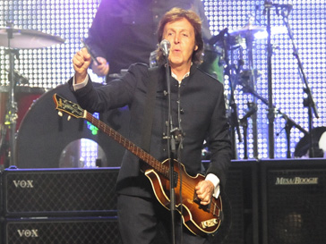 Пол Маккартни (Paul McCartney) вдохновляет американцев