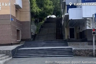 Подрядчик срывает сроки ремонта лестниц в Петропавловске