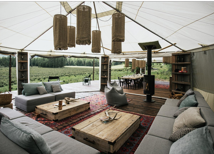Новый романтизм: палаточный отель «Лес и Море» в Калязине и на Алтае (фото 8)