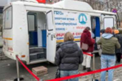 Бесплатная флюорография в автобусе на Калина Молл