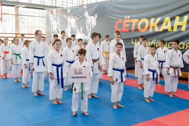 Воспитанники традиционной школы карате участники многочисленных соревнований | Источник: школа традиционного японского карате