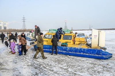 Запуск судов на воздушной подушке в Якутии намечен на апрель