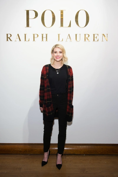 Эмма Робертс на презентации Ralph Lauren Polo Mens and Womens | Источник: gettyimages.com