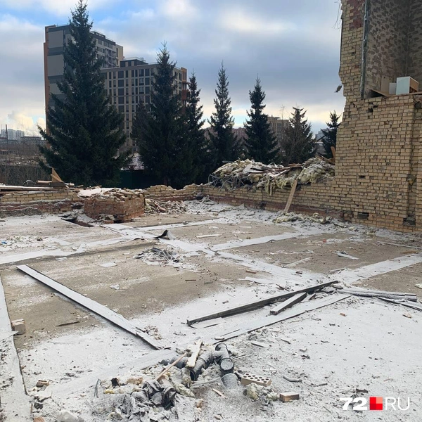 Это всё, что осталось от хозяйского дома | Источник: Никита Кифорук / 72.RU