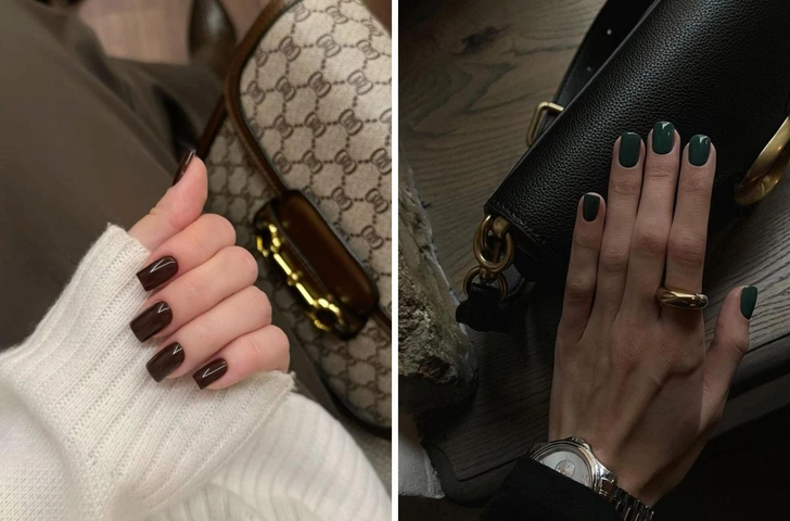 20 самых трендовых оттенков маникюра на осень 2025