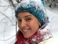 Алферова, Погребняк и Костюшкин радуются сказочной зиме
