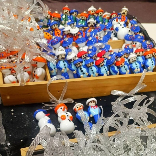 Однажды пермячка сделала 150 елочных игрушек под заказ | Источник: предоставлено Ксенией Цыганковой