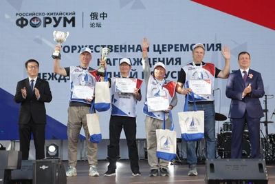 20 яхт прошли 70 км по Амуру в регате «Фуюань – Хабаровск»