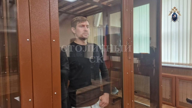 Суд в Москве арестовал последователя Алекса Лесли. Он не чувствовал себя хорошо | Источник: Официальный новостной телеграм-канал ГСУ СК России по Москве