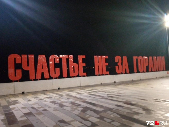 Арт-объект установили в 2009 году | Источник: Юлия Николаева / 72.RU