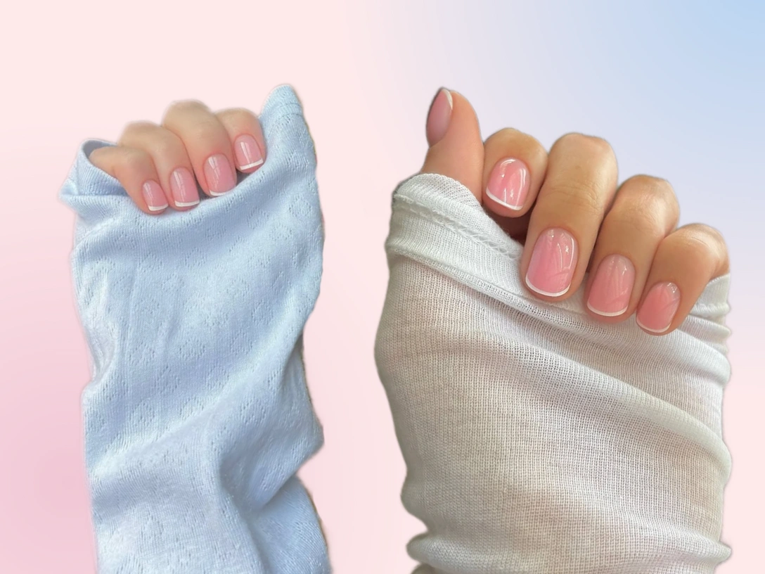 Сияющий френч — самый романтичный маникюр этой весны | marieclaire.ru