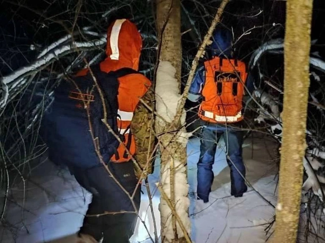 Спустя пару дней после смерти Ксении, в лесу в районе СНТ нашли еще два трупа | Источник: Репортер Андрей Трофимов / T.me