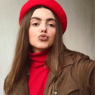 Блог fashion-редактора: носим красный берет во французском стиле
