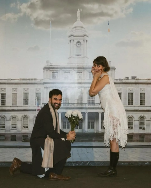 Зохран Мамдани с женой | Источник: Соцсети