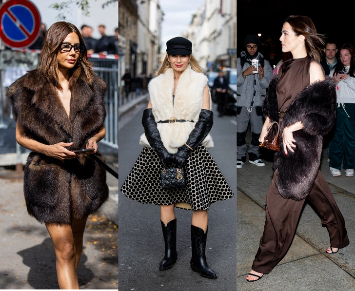Меховые жилетки снова в тренде, но не те, что мы любили в нулевых Меховые жилетки снова в тренде, но не те, что мы любили в нулевых