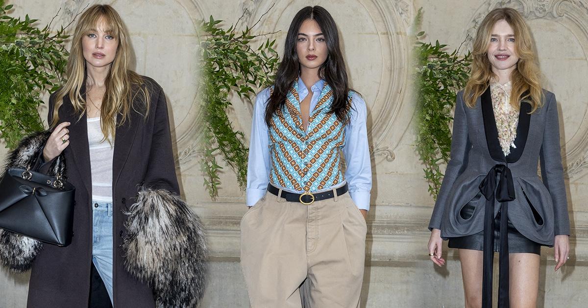 Дивы Dior: Санчес, Лоуренс, Водянова и Кассель поддержали Андерсона на первом кутюрном шоу