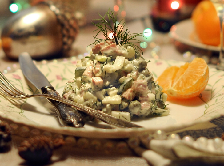 6 самых вредных блюд на новогоднем столе (и чем их заменить)