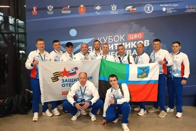 Injured Veteran Trains Immediately After Getting Prosthesis