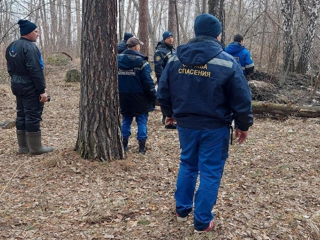 Спасатели, полицейские и волонтеры прочесывали местность в надежде найти подростка живым | Источник: Говорит Озерск / Vk.com