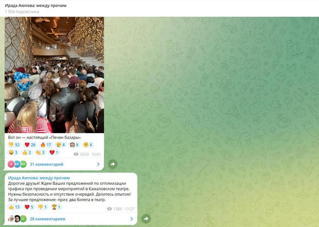 Источник: Ирада Аюпова: между прочим / T.me