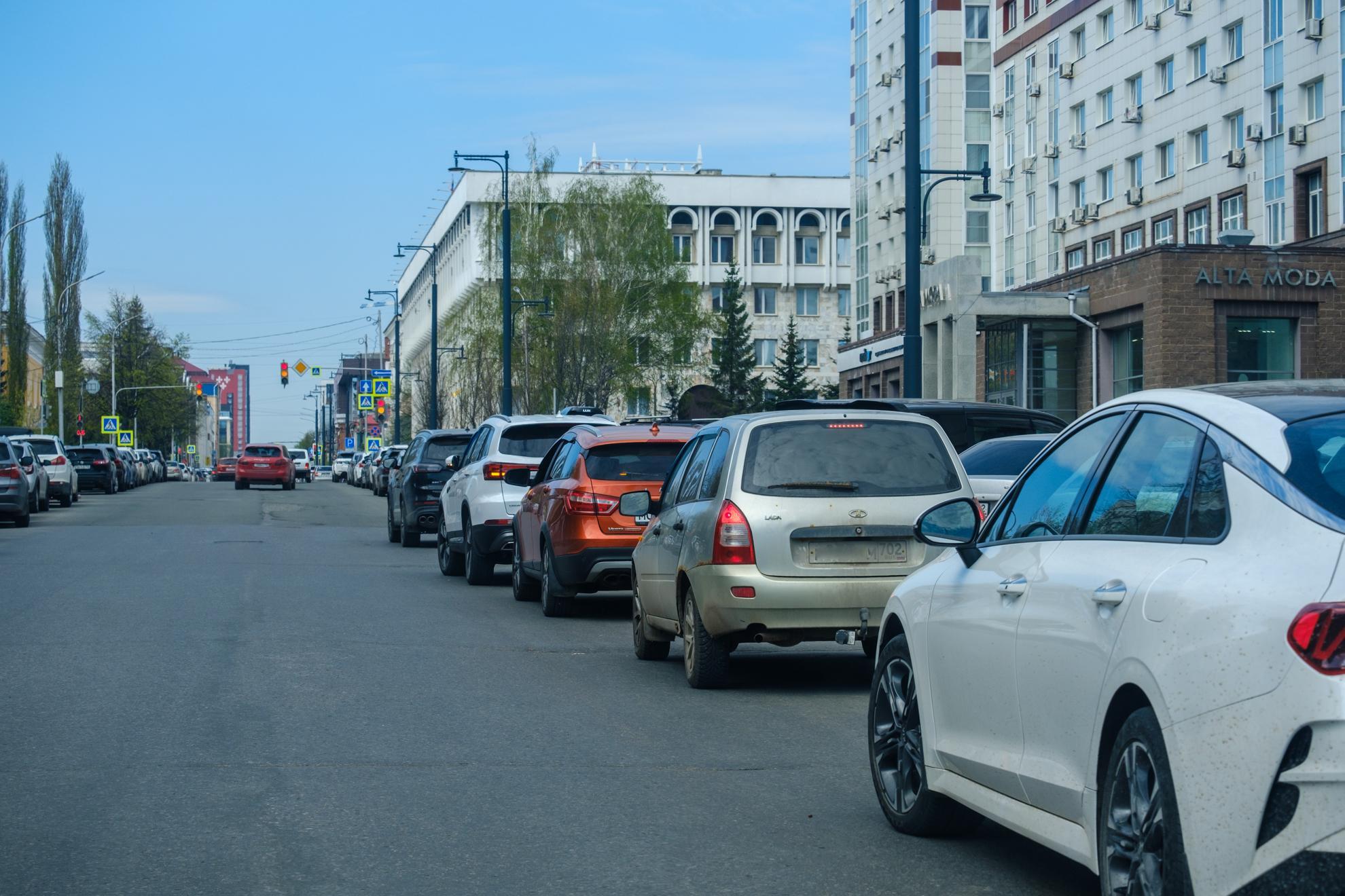 Курултай введёт штраф за неуплату парковки в центре Уфы