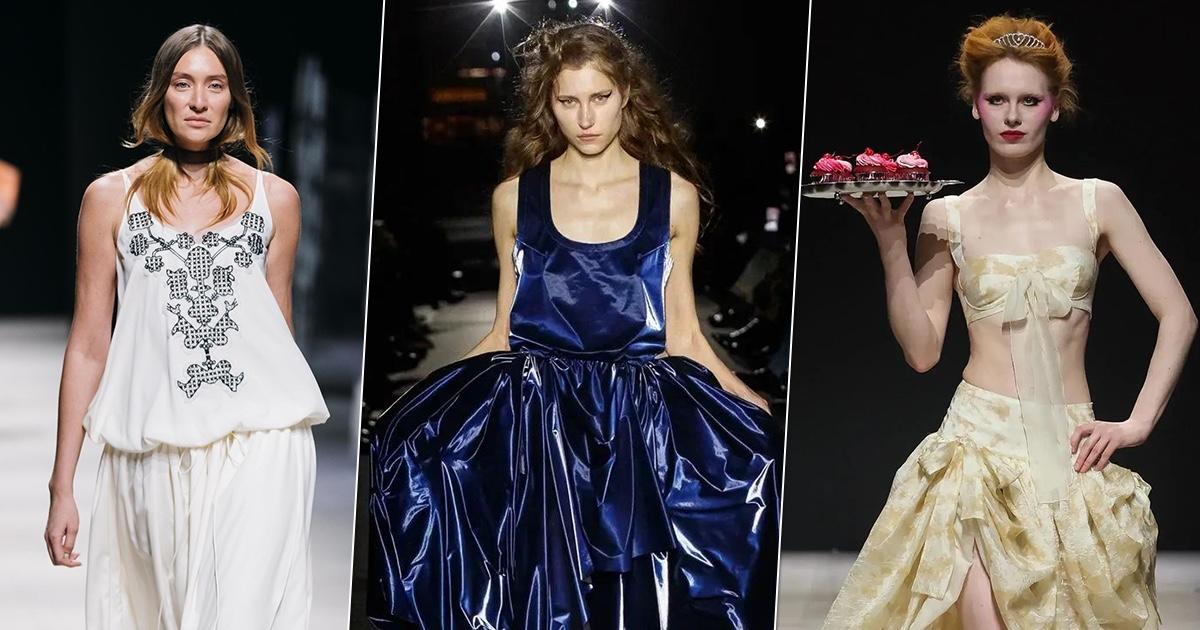 Голое кружево Ruban, Roial Punk от Masterpeace и контрасты Viva Vox: главные тренды Московской недели моды