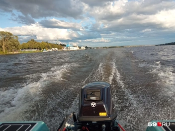 По волнам Волги | Источник: Вероника Свизева / 59.RU